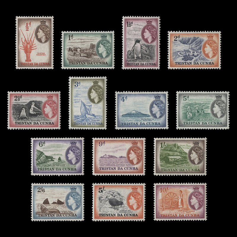 Tristan da Cunha 1954 (MNH) Definitives