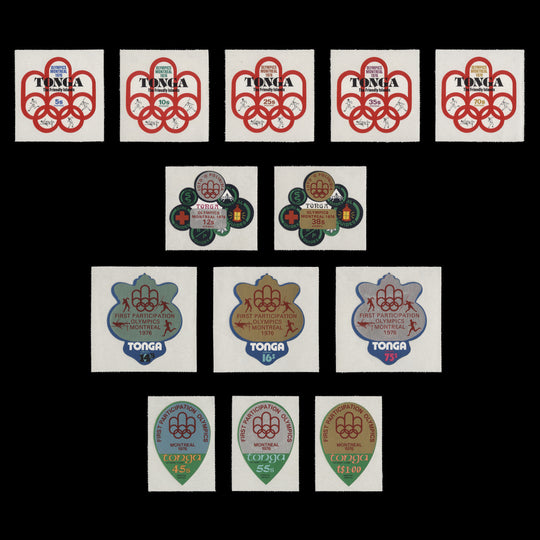 Tonga 1976 (MNH) Olympic Games Participation