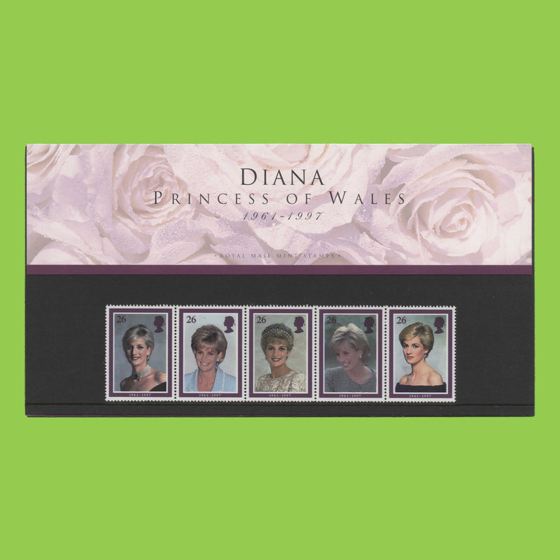 Great Britain 1998 Diana Commemoration presentation pack