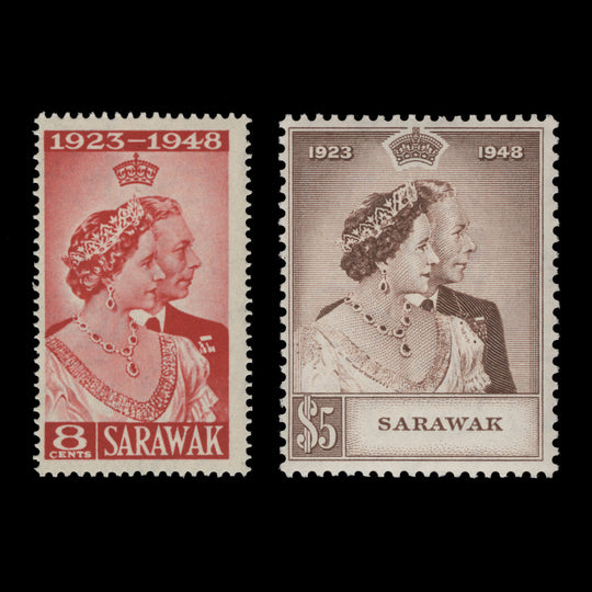 Sarawak 1948 (MLH) Royal Silver Wedding