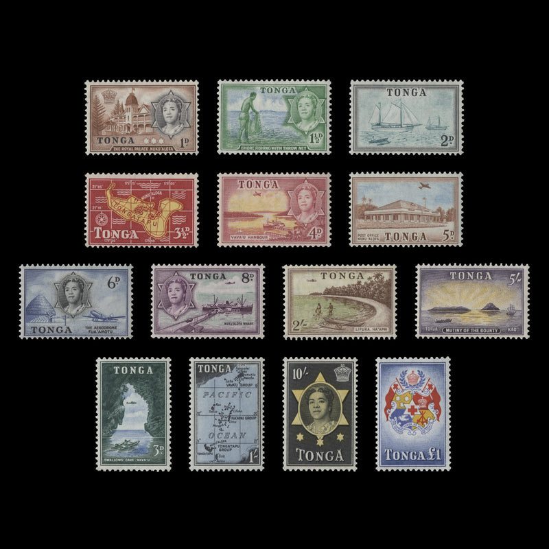 Tonga 1953 (MLH) Definitives