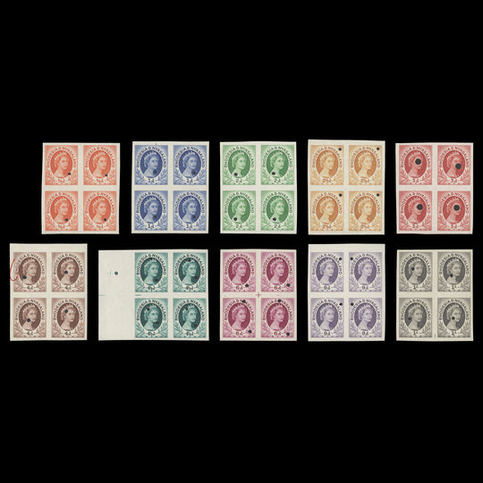 Rhodesia & Nyasaland 1954 (Proof) QEII Definitives