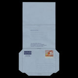 Jamaica 1973 (Variety) 9c Aircraft Tail air letter with red and yellow shift