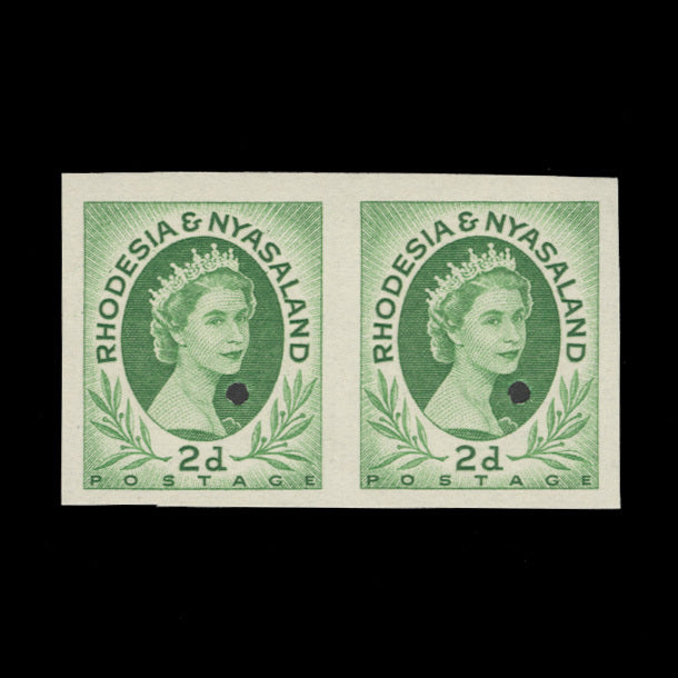 Rhodesia & Nyasaland 1954 (Proof) 2d Queen Elizabeth II