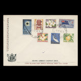 Cook Islands 1967 (FDC) Decimal Provisionals