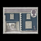 Great Britain 1970 (Variety) 1s Rural Architecture missing new blue