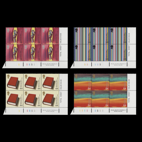 Great Britain 1999 (MNH) The Artists' Tale cylinder blocks