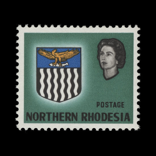 Northern Rhodesia 1963 (Variety) 4d Arms missing black