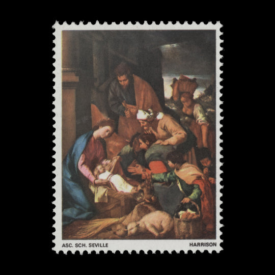 Great Britain 1967 (Variety) 3d Christmas missing gold