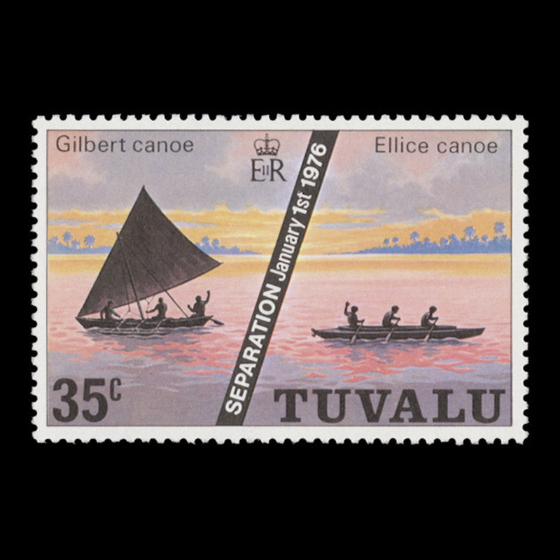 Tuvalu 1976 (Variety) 35c Separation