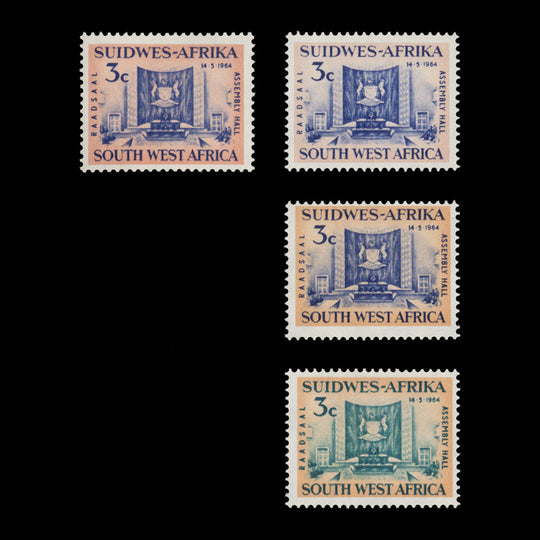 South West Africa 1964 Legislative Assembly Hall colour trials