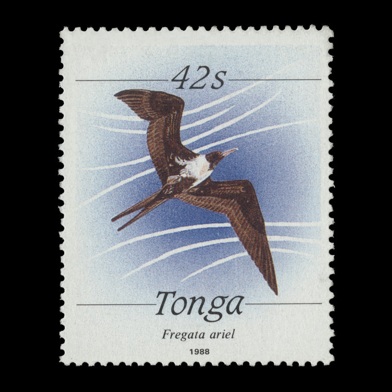 Tonga 1988 (MNH) 42s Lesser Frigate Bird, type I