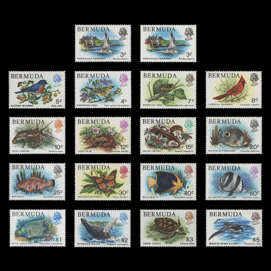 Bermuda 1978-83 (MNH) Wildlife Definitives