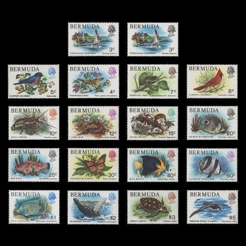 Bermuda 1978 (MNH) Wildlife Definitives