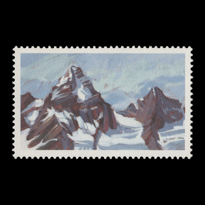 Canada 1984 (Error) $1 Glacier National Park missing blue