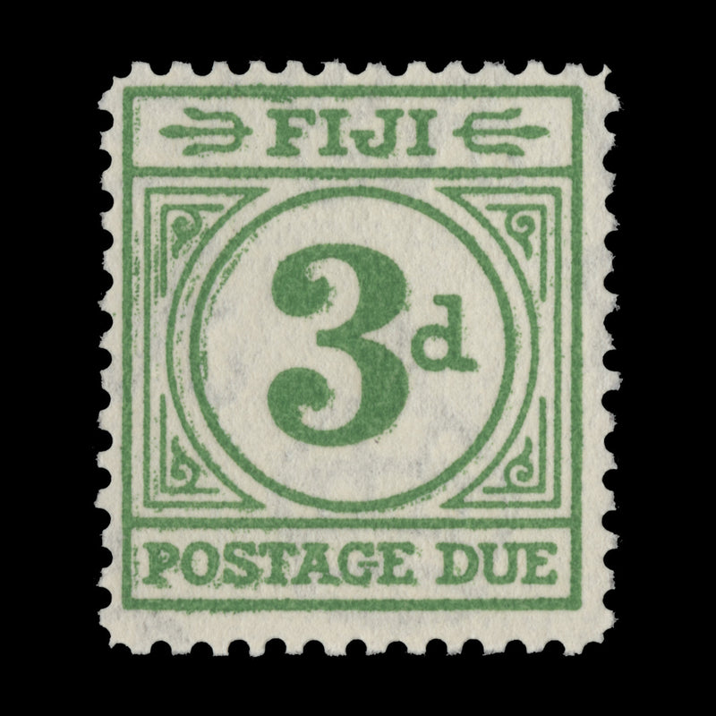Fiji 1940 (Variety) 3d Postage Due partially doubled