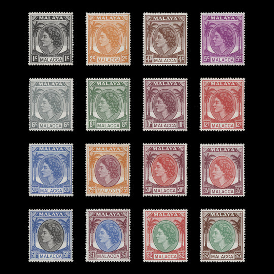 Malacca 1954 (MNH) Definitives