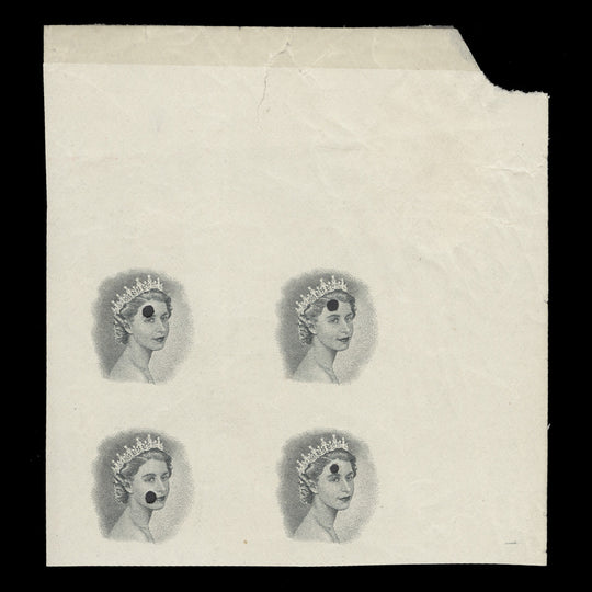 Rhodesia & Nyasaland 1954 (Proof) 2s 6d Queen Elizabeth II