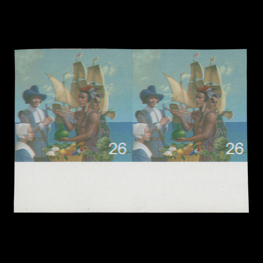 Great Britain 1999 (Proof) 26p The Settlers' Tale imperf pair