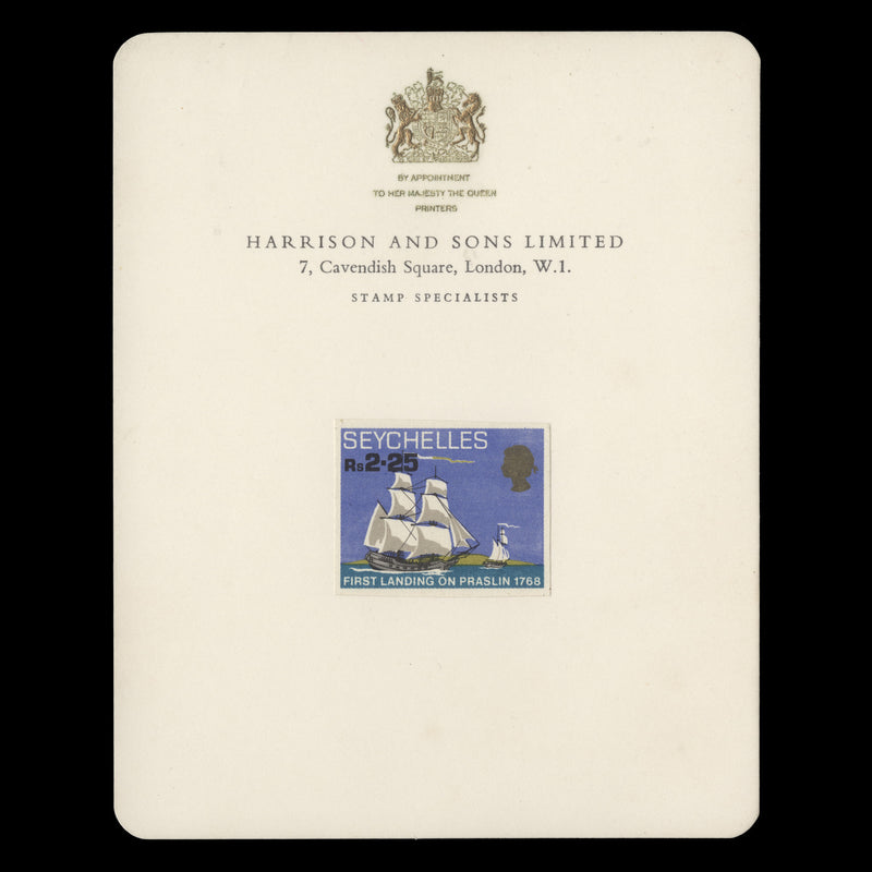 Seychelles 1968 (Proof) R2.25 First Landing on Praslin