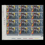 Great Britain 1965 (MNH) 3d Salvation Army ordinary cylinder block, retouch to 'V'