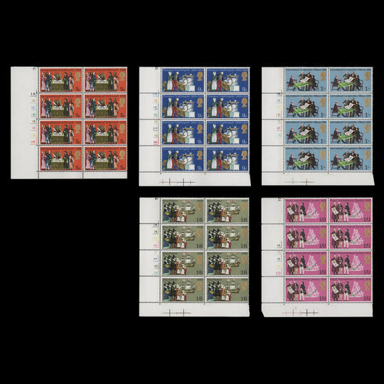 Great Britain 1970 (MNH) General Anniversaries cylinder blocks