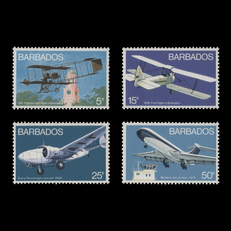 Barbados 1973 (MNH) Aviation