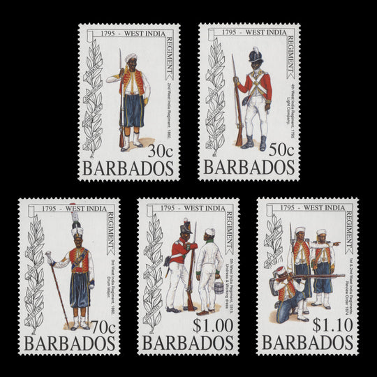 Barbados 1995 (MNH) West India Regiment Bicentenary