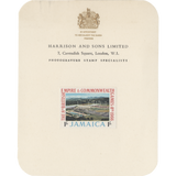 Jamaica 1966 (Proof) Empire & Commonwealth Games imperfs