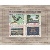 Jamaica 1966 (Proof) Empire & Commonwealth Games imperfs