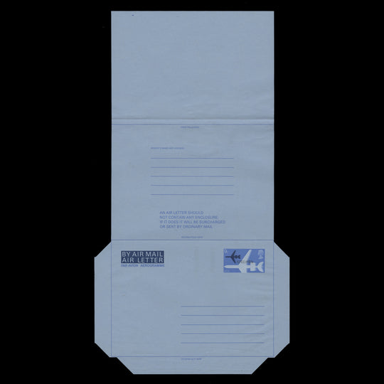 Great Britain 1968 (Unused) 9d Aircraft SPECIMEN air letter