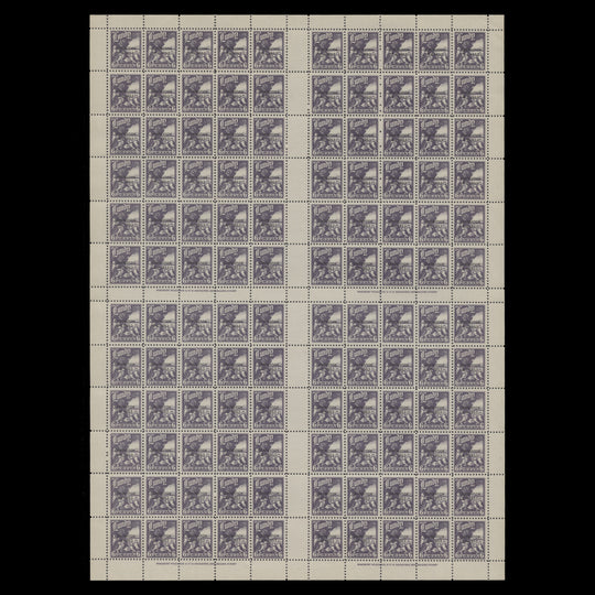 Lundy Island 1953 (MNH) 6p Coronation sheet