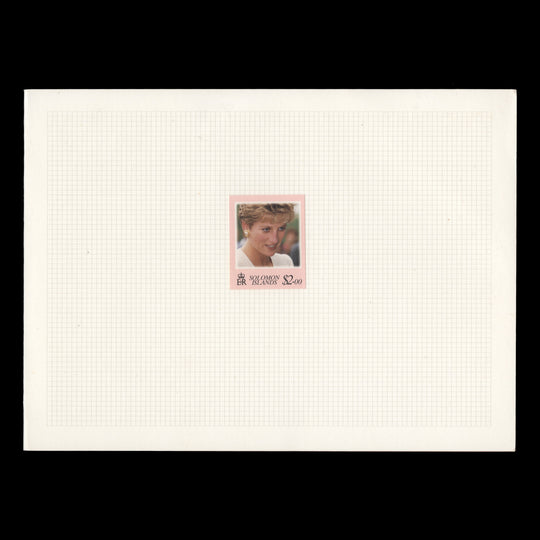 Solomon Islands 1998 (Proof) $2 Diana Commemoration imperf single