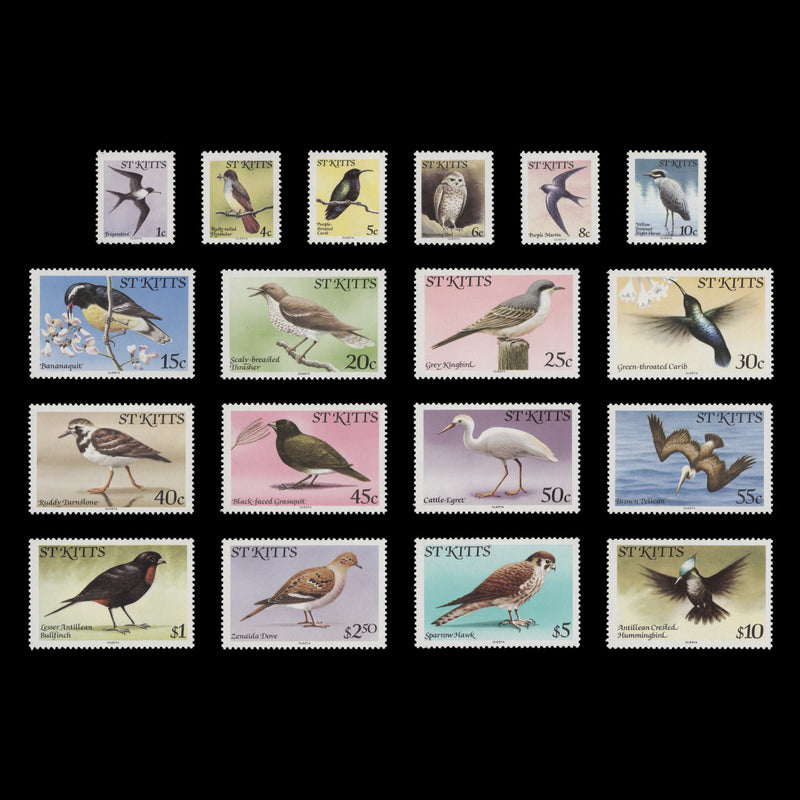 Saint Kitts 1981 (MNH) Birds definitives