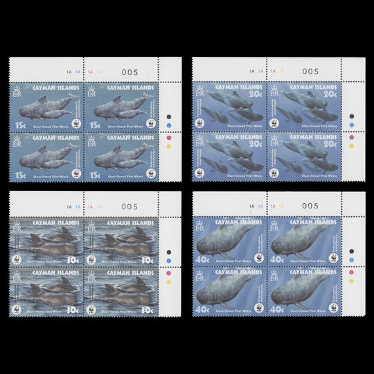 Cayman Islands 2003 (MNH) Endangered Species plate blocks
