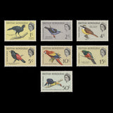 British Honduras 1962-67 (MLH) Birds Definitives