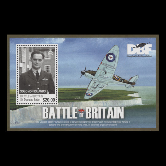 Solomon Islands 2010 (MNH) Battle of Britain Anniversary miniature sheet
