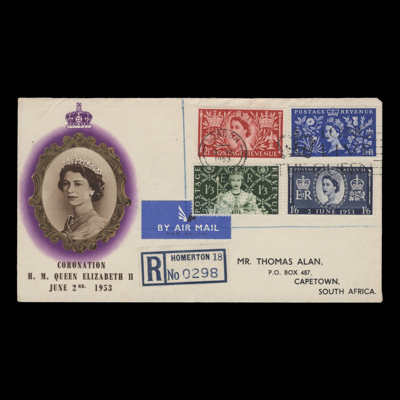Great Britain 1953 Coronation first day cover, LONDON