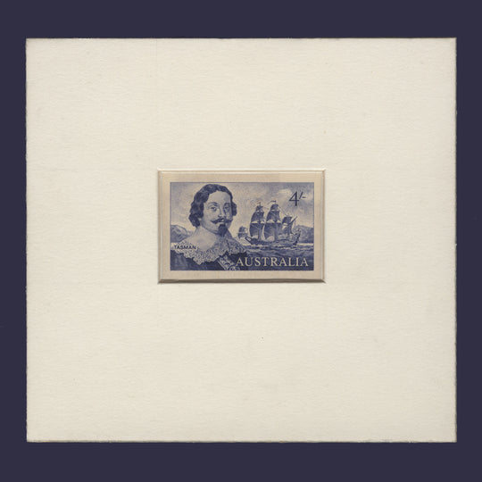 Australia 1963 (Proof) 4s Abel Tasman presentation card