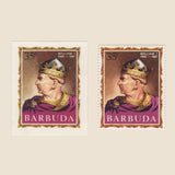 Barbuda 1970 (Proof) 35c English Monarchs, Wiliam I imperf single