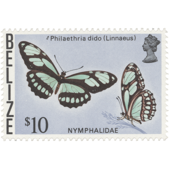 Belize 1976 (MNH) $10 Philaethria Dido