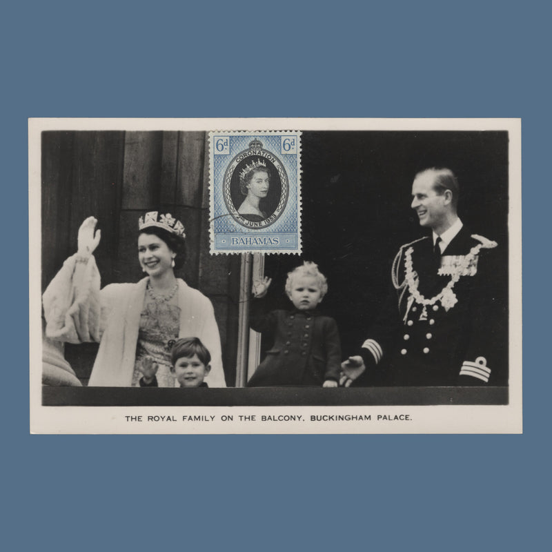 Bahamas 1953 (FDC) 6d Coronation