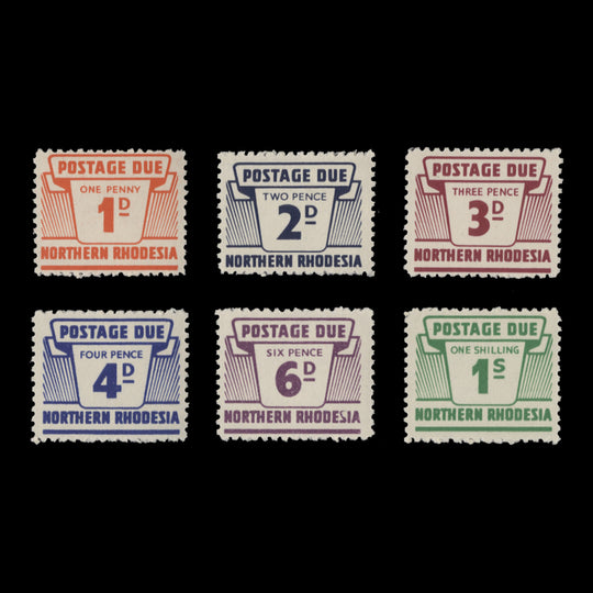 Northern Rhodesia 1963 (MNH) Postage Dues