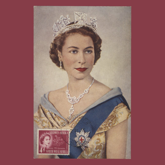 South West Africa 1953 (FDC) 4d Coronation, WINDHOEK