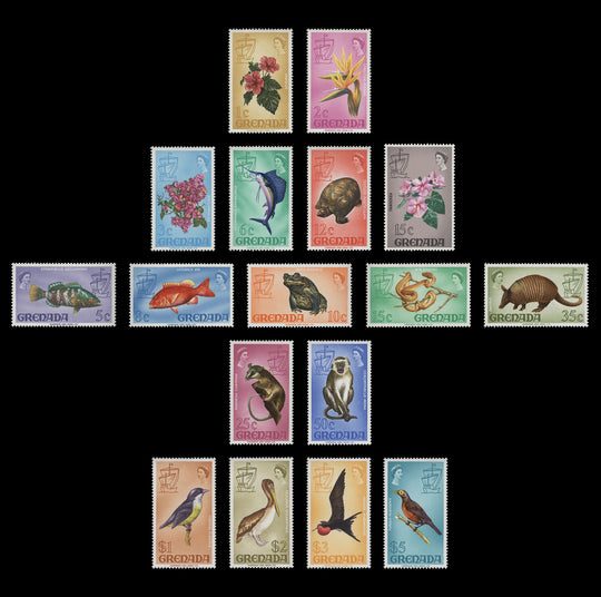 Grenada 1968 (MLH) Flora & Fauna Definitives. SG306-321