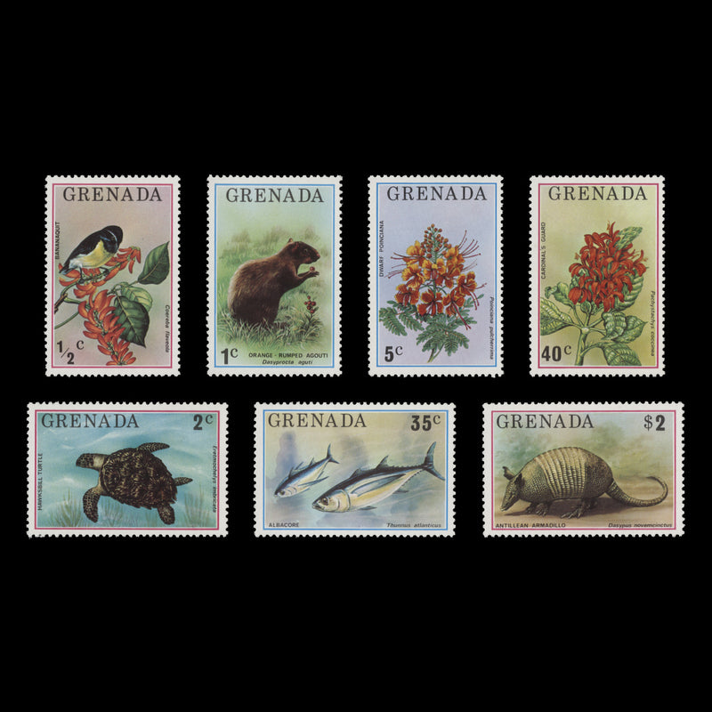 Grenada 1976 (MLH) Flora & Fauna. SG761-767, SC692-698