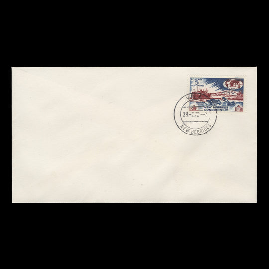 New Hebrides 1972 (FDC) 5c Exporting Manganese reprint, VILA