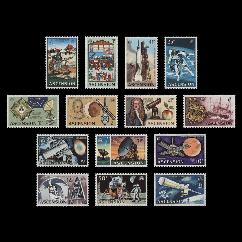 Ascension 1971 (MNH) Decimal Definitives