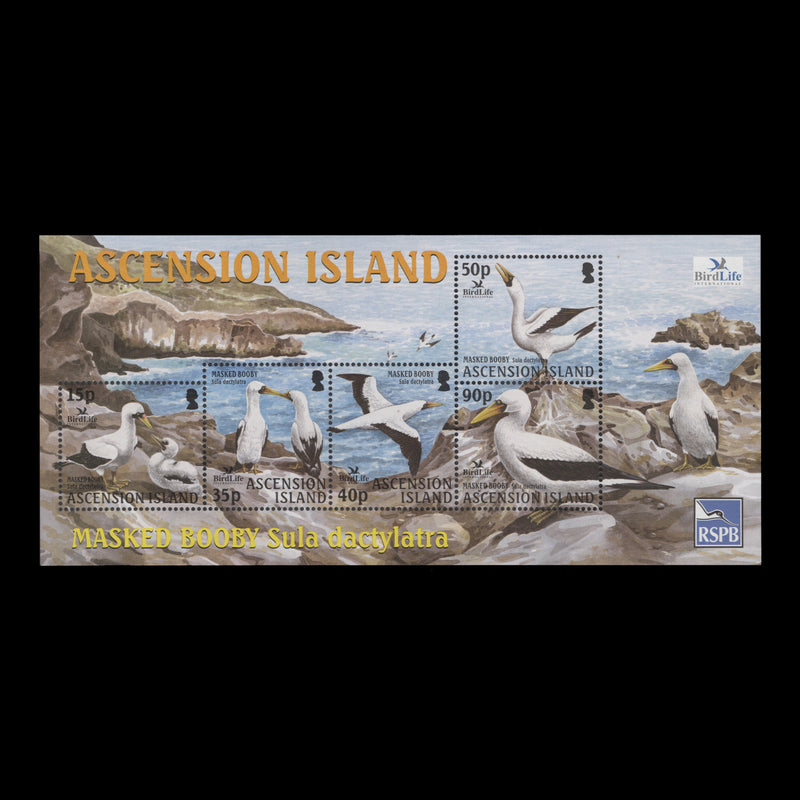 Ascension 2004 (MNH) Masked Booby miniature sheet