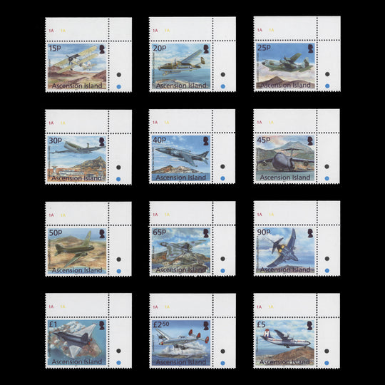 Ascension 2013 (MNH) Aircraft Definitives